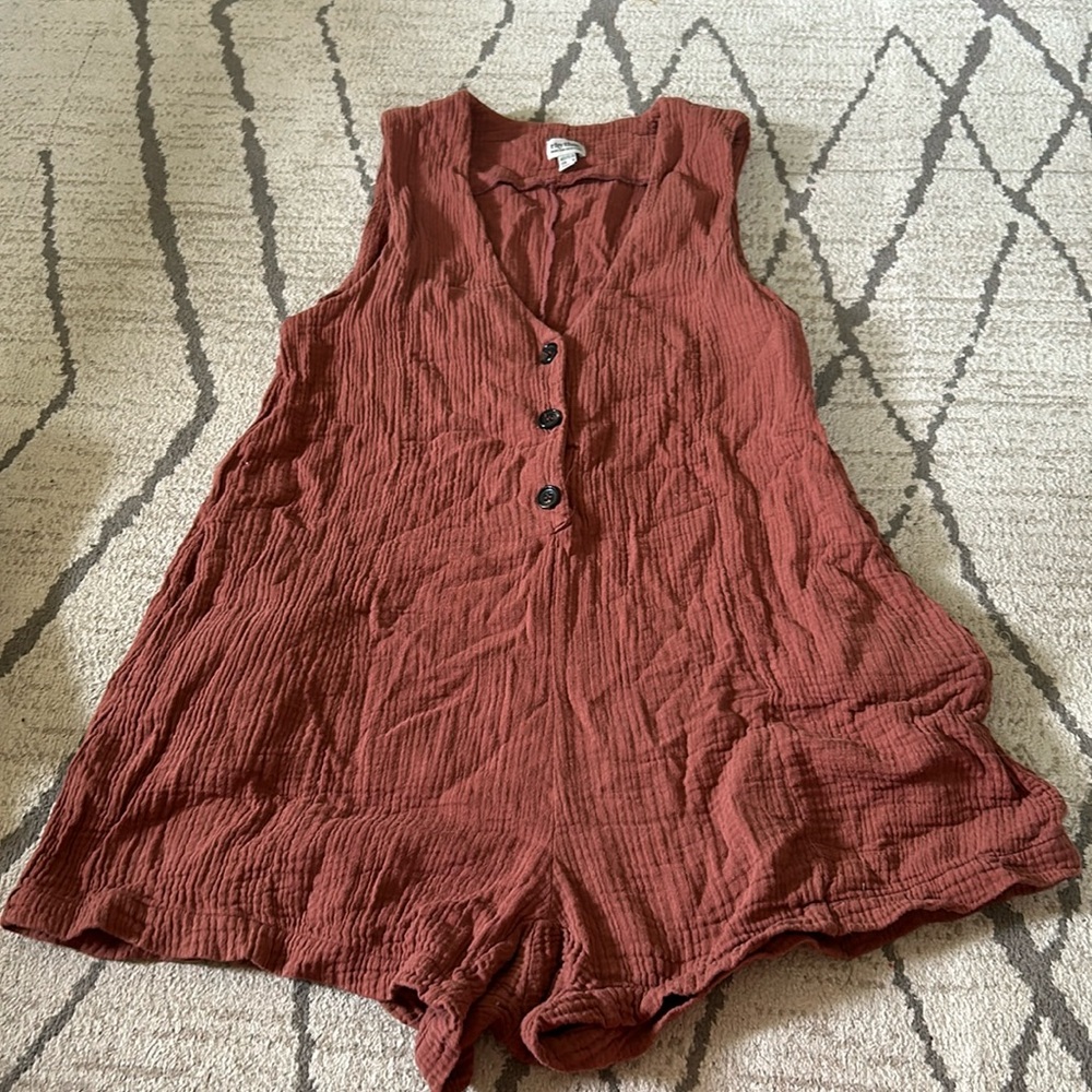 Rhythm Gauze Romper